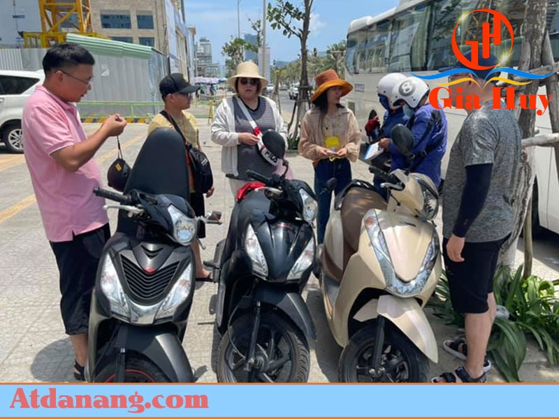 Thuê xe máy uy tín ở Huế - Anh Cường